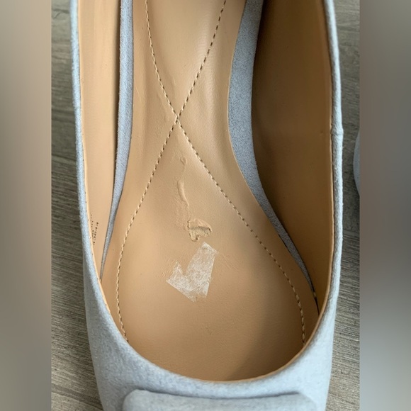 Alfani Jerison Womens Faux Suede Light Blue Comfort Pumps in Size 6M - Picture 11 of 14